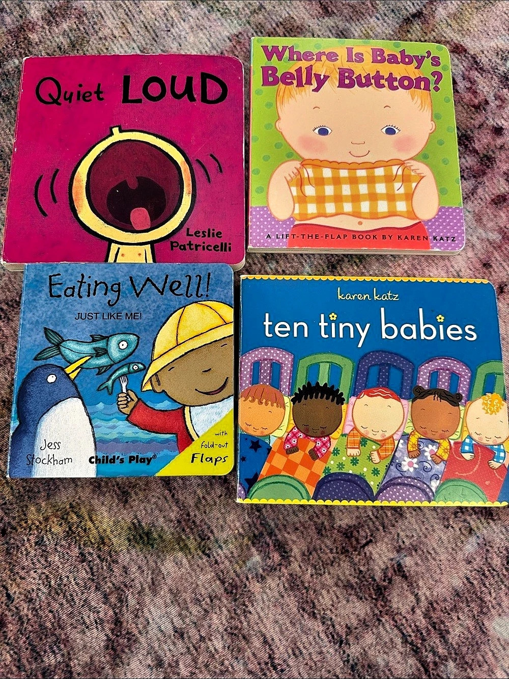Four board books
